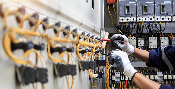 Professional Electrician technician working in Rice, MN